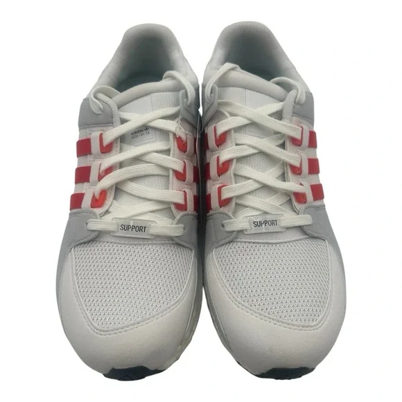 Adidas EQT Support Running Shoes Mens Sz 8 Gray/White/Orange Sneakers  BY9532 Men